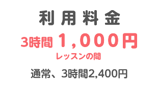 利用料金1,000円